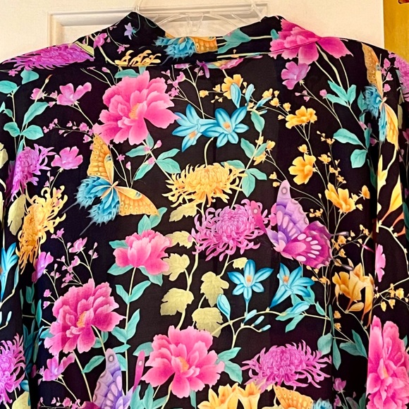 🌺🎉HP🎉🌺 NWT Spell & The Gypsy Butterfly Short Robe - Picture 14 of 16